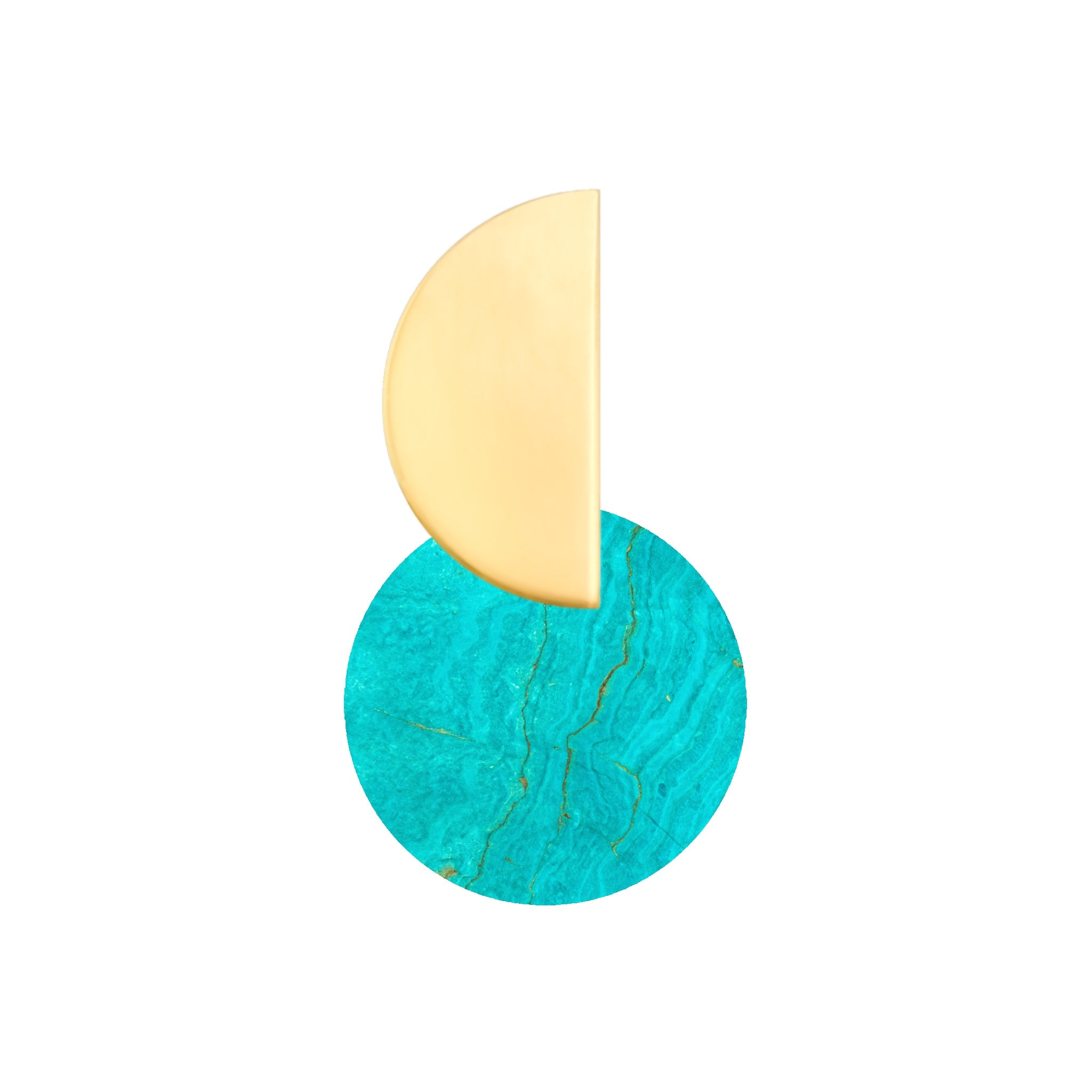Orecchini Summer in oro 18 carati dal design moderno - James Gioielli