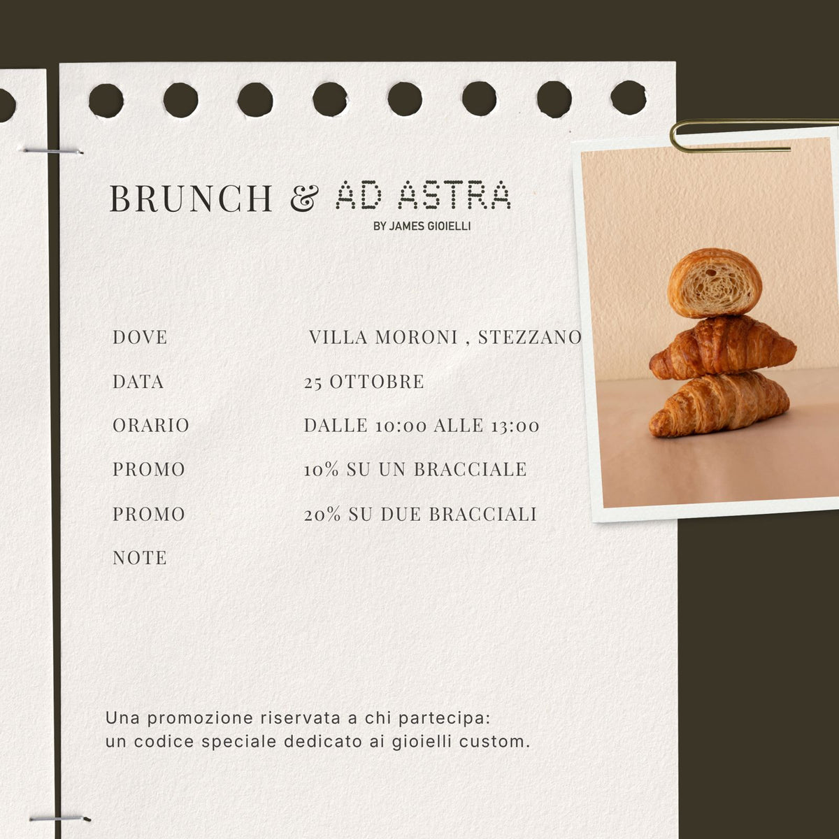 BRUNCH & AD ASTRA